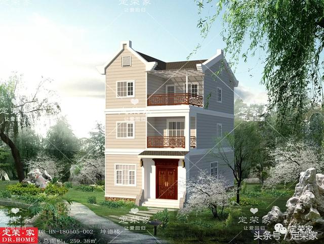 推薦3款三層別墅設計圖，經濟實用戶型精美，家里的老房子可以翻新再蓋蓋了