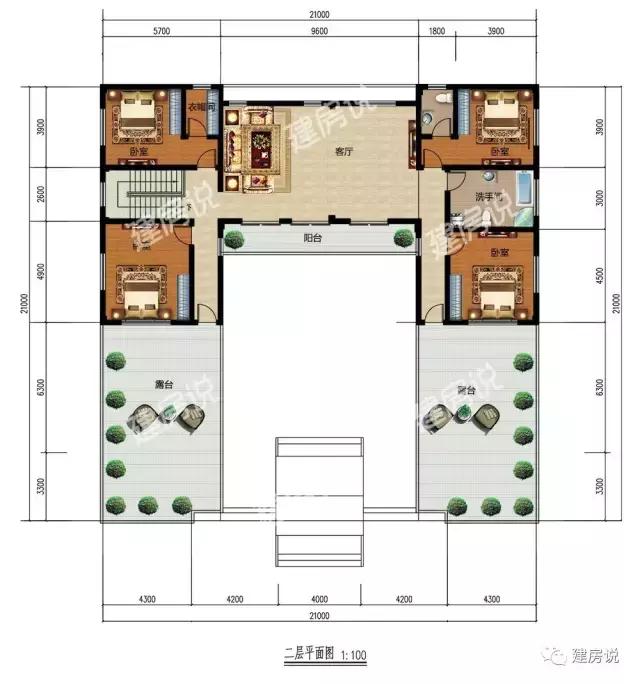 三款出彩的農(nóng)村別墅設(shè)計(jì)圖，款款都是滿分
