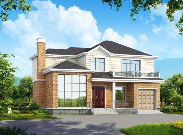 3款二層復(fù)式小別墅設(shè)計(jì)圖，挑空客廳設(shè)計(jì)，外觀漂亮內(nèi)部實(shí)用