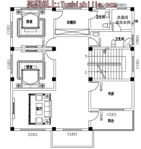 5套現代三層民房設計圖，附實拍效果圖