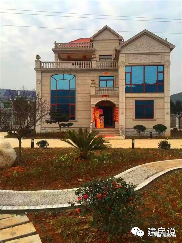 5套現代三層民房設計圖，附實拍效果圖