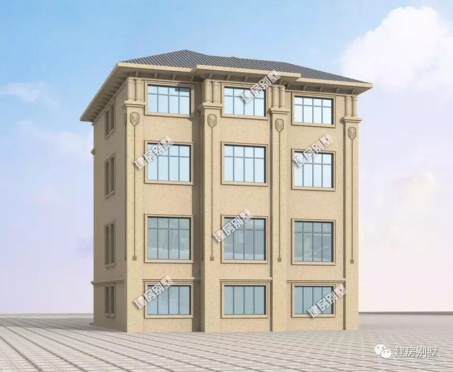 三層13×15.1米農(nóng)村別墅設(shè)計圖，帶旋轉(zhuǎn)樓梯+架空層設(shè)計，不是一般的氣派。