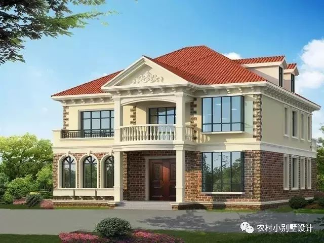 14×15.6米二層半農村房屋圖，帶閣樓，好看經典