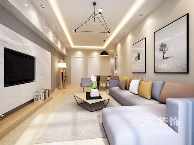 116平三室裝修，選用了宜家風的北歐風格，簡單又有創意，每個小擺件都會有生命，平靜且安然，你喜歡這樣的裝修嗎？