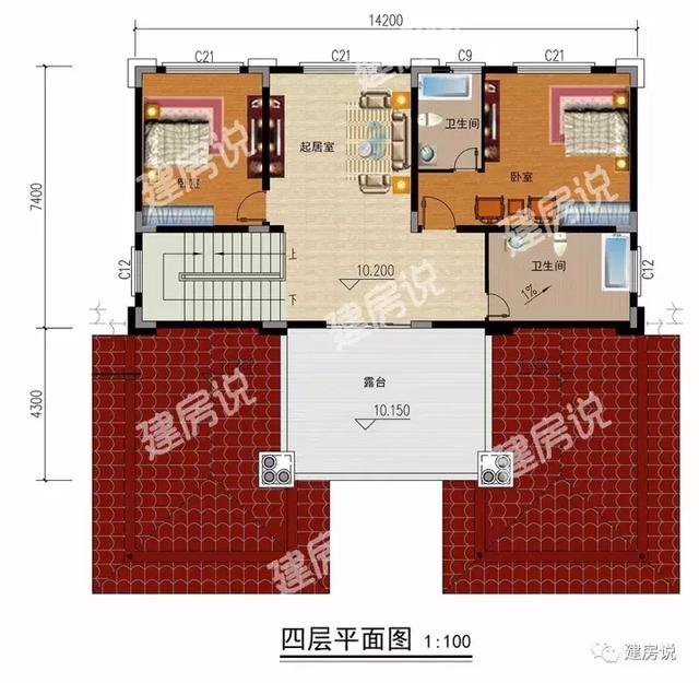 五款三層別墅設計圖，不但漂亮又實用，花錢不多，戶型也贊！