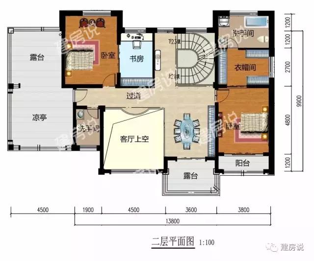 五款三層別墅設計圖，不但漂亮又實用，花錢不多，戶型也贊！