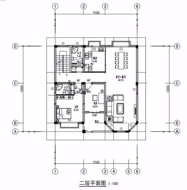 三層農村自建房，帶露臺和車庫小洋房，造價25-30萬，實用好看造價也不高。