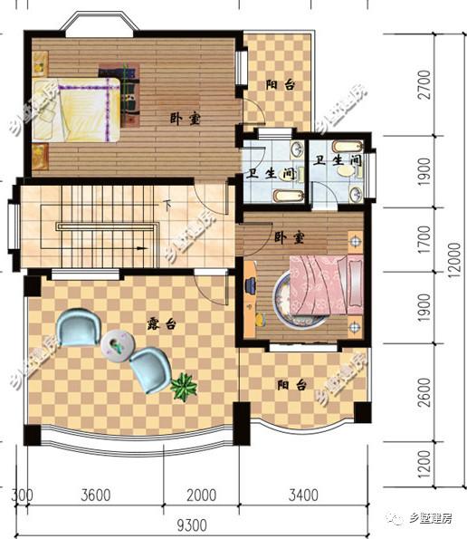 開間只有9米，卻能住5戶家庭，車庫、露臺還都不少，我都心動了，你們呢？
