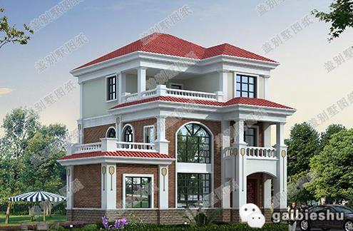 兩款簡歐式農村自建房，造價30萬，施工難度低，成本低。