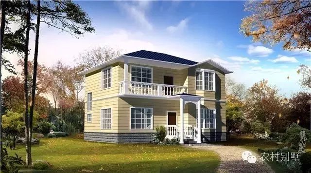 占地120平普通二層房屋設計圖，戶型符合農村生活需求