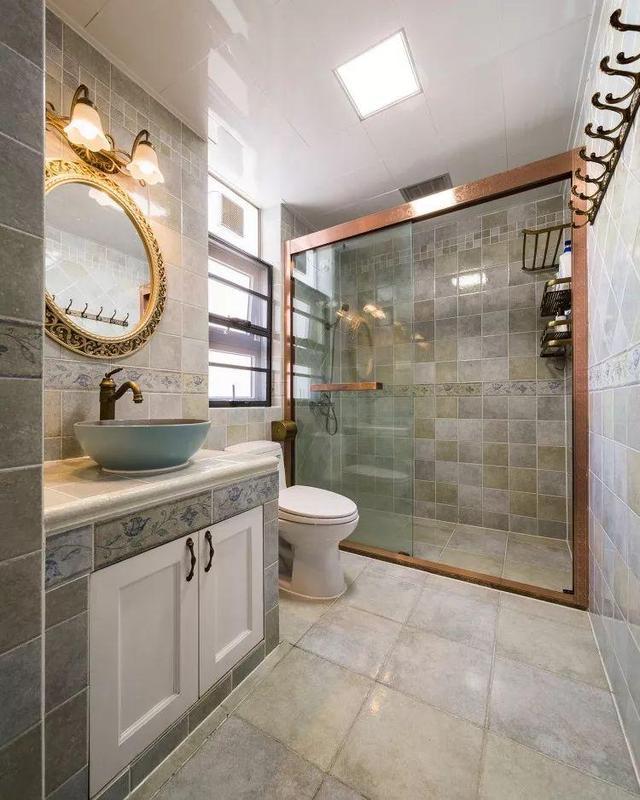 110平三居室美式風格裝修，設計師的設計太棒了，尤其是臥室，很漂亮！