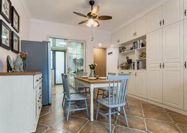 110平三居室美式風格裝修，設計師的設計太棒了，尤其是臥室，很漂亮！