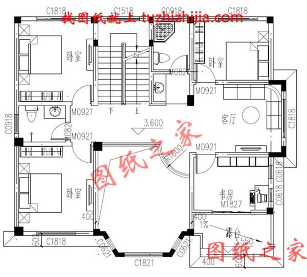 推薦3套農(nóng)村三層樓房圖，造價17萬到25萬