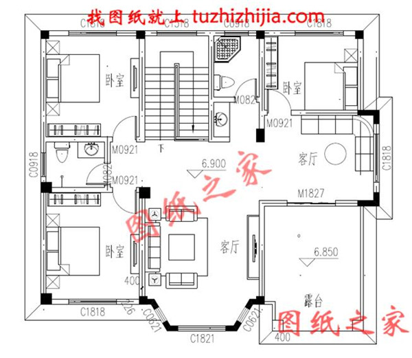 推薦3套農(nóng)村三層樓房圖，造價17萬到25萬