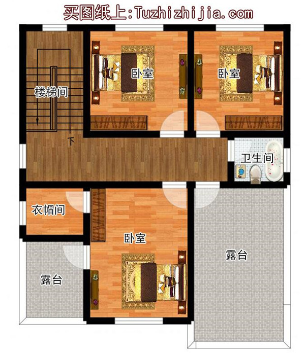 推薦3套農(nóng)村三層樓房圖，造價17萬到25萬
