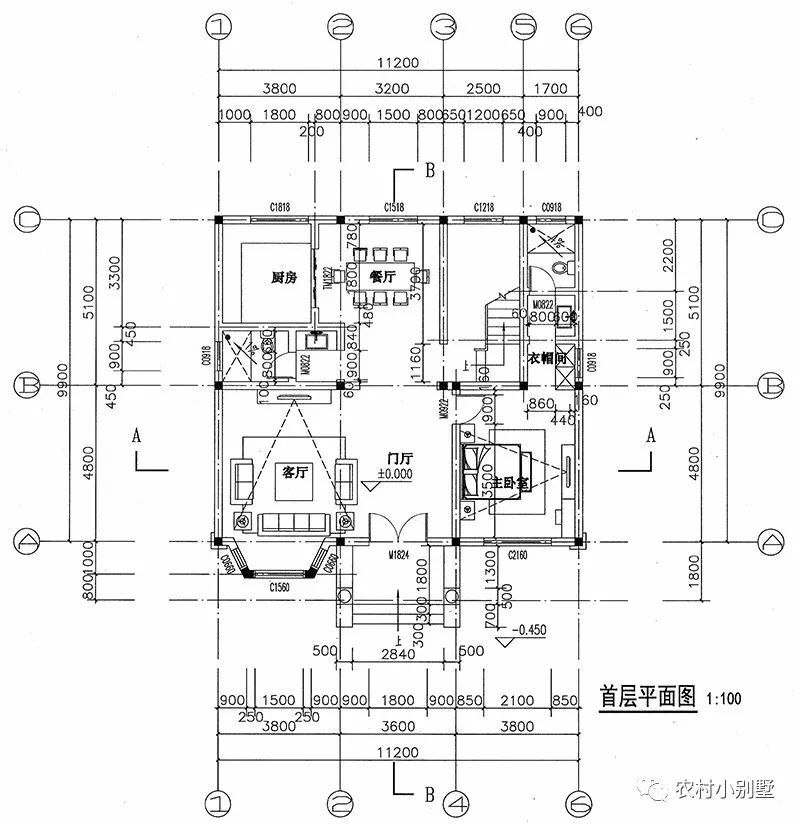 12款農(nóng)村蓋房三層小樓房設(shè)計(jì)圖，全村搶著建