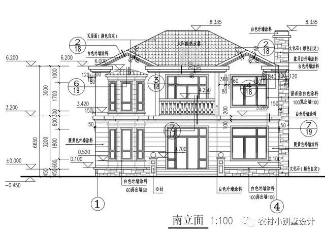 11X9米二層簡單農村住宅圖，氣質很適合農村建