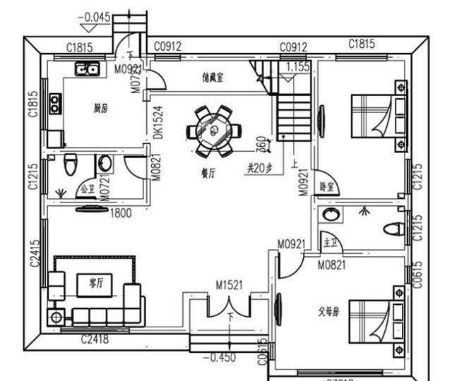 兩棟造價(jià)30萬(wàn)的二層別墅設(shè)計(jì)圖，兩款風(fēng)格設(shè)計(jì)，一款中式，一款歐式，你更喜歡哪一種呢？