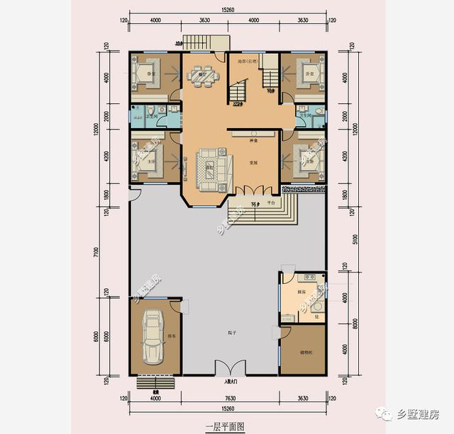 帶院子的二層農村自建房，才是完美的別墅，誰會不喜歡呢？