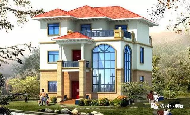 25萬就能建的12X14米農(nóng)村別墅，城市首付就能建別墅！