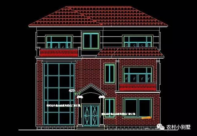 11.5x11米三層住宅設計圖，實用坡屋頂帶露臺