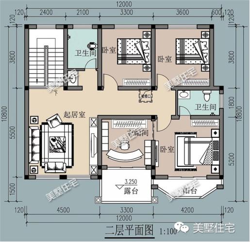 6款二層別墅設(shè)計(jì)圖，特意為小宅基地住戶設(shè)計(jì)，每套都戶型精美經(jīng)濟(jì)實(shí)用