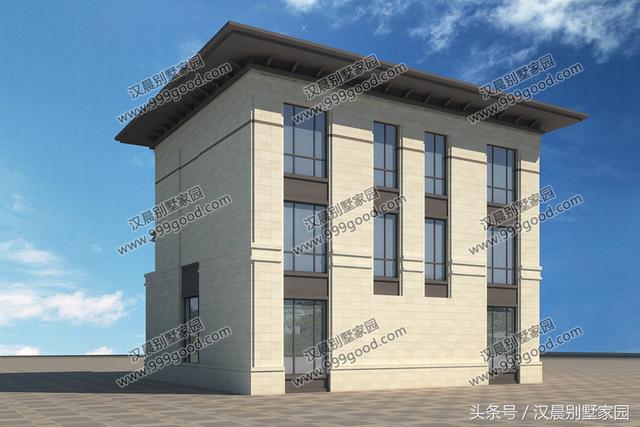 3款新式風格別墅設計圖，每一款都很好看，滿足你對房子的所有幻想