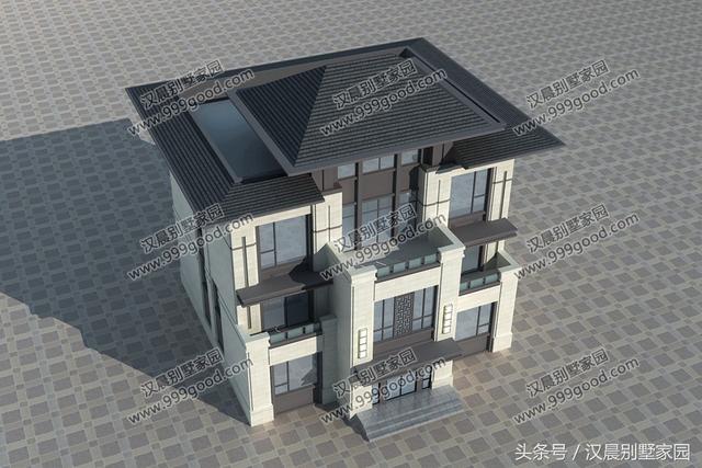 3款新式風格別墅設計圖，每一款都很好看，滿足你對房子的所有幻想