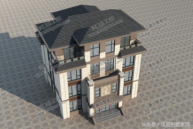 3款新式風格別墅設計圖，每一款都很好看，滿足你對房子的所有幻想