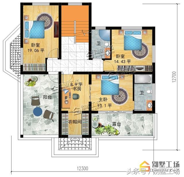 8款二層帶車庫的農(nóng)村別墅設(shè)計(jì)圖，建筑造價(jià)經(jīng)濟(jì)，帶車庫也很方便