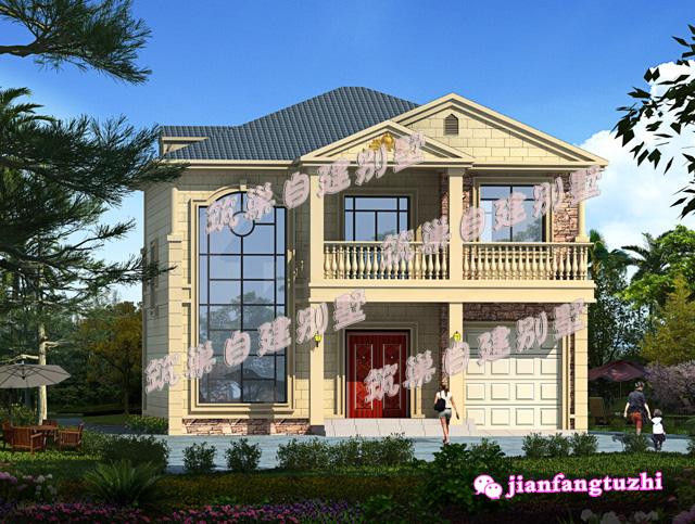 占地120平的二層農(nóng)村自建房，不僅外觀好看，室內(nèi)布局也非常好，主體造價才20萬。