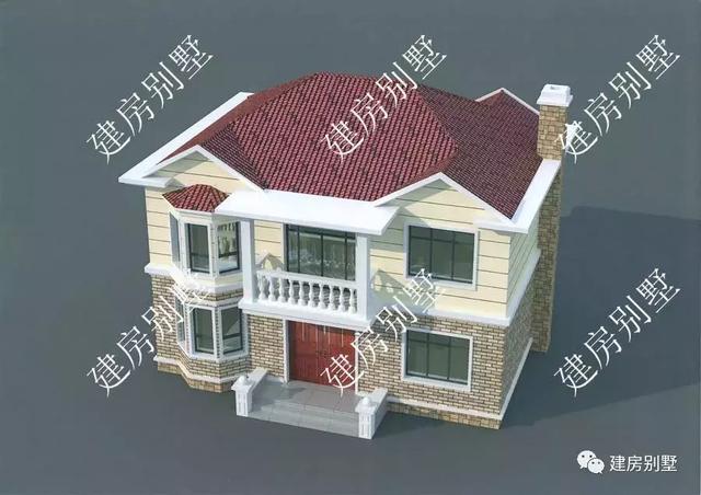 兩款二層別墅設計圖，經濟實用，第一棟主體20萬都不到。