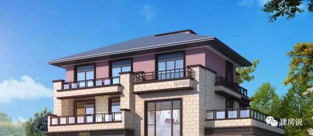 三層16X13米歐式別墅設計圖，占地200平左右漂亮又大氣。