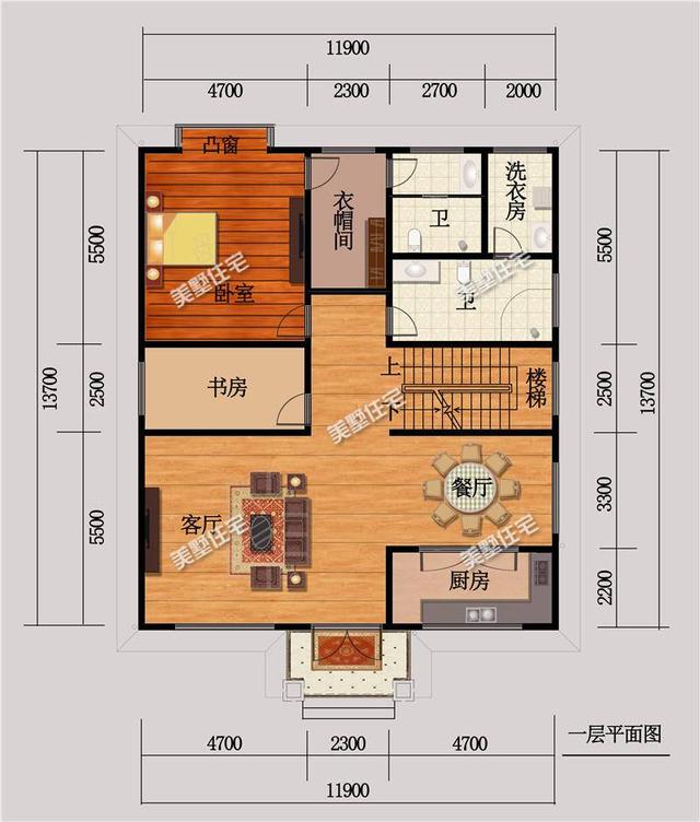 三層別墅設(shè)計圖，占地面積163平方米，布局好，功能全，還帶汗蒸房，你喜歡這樣的嗎？