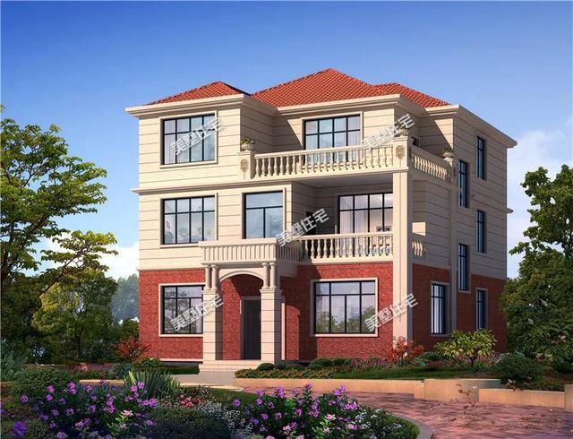 三層別墅設(shè)計圖，占地面積163平方米，布局好，功能全，還帶汗蒸房，你喜歡這樣的嗎？