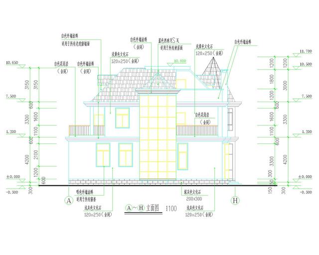 超經典的二層歐式別墅設計圖，占地面積250平方米，非常時尚，你喜歡這樣的嗎？