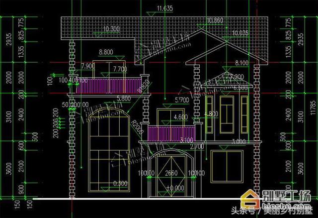 簡約三層農村自建房，造價適中，宅基地不大的建起來很合適。