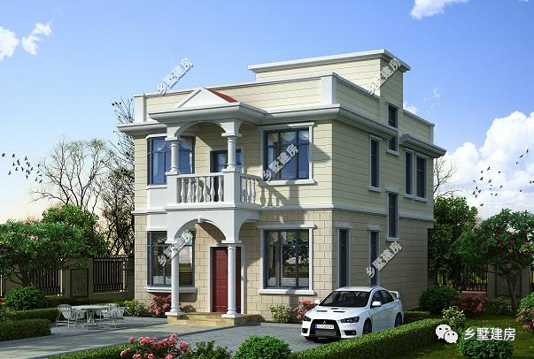 三棟一層別墅設(shè)計(jì)圖，造價(jià)都是15萬左右，輕輕松松就可以建成！