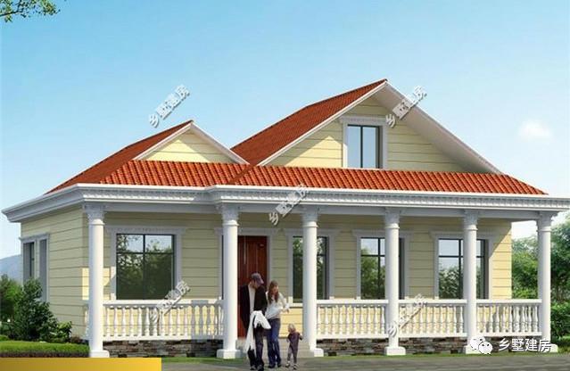 三棟一層別墅設(shè)計(jì)圖，造價(jià)都是15萬左右，輕輕松松就可以建成！