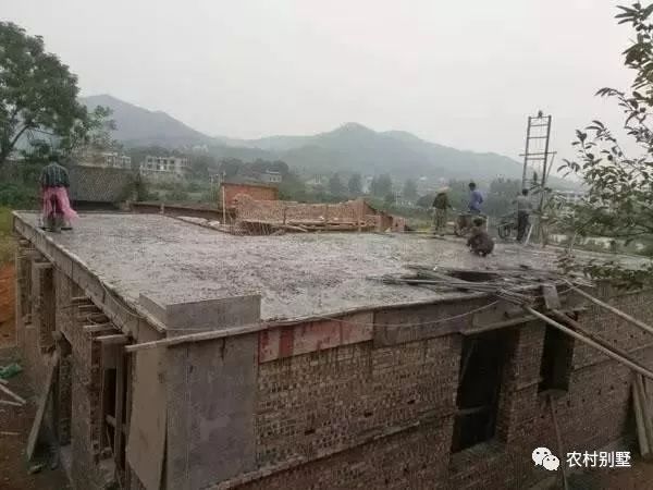 30萬老家自建二層小別墅施工過程直播，附圖紙