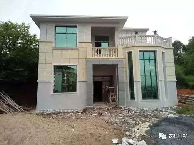 30萬老家自建二層小別墅施工過程直播，附圖紙