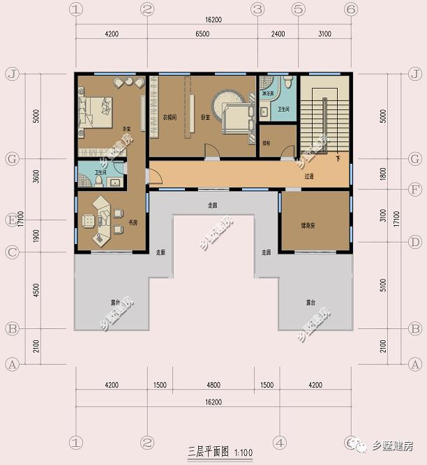 三層四合院式農(nóng)村自建房，大氣美觀，內(nèi)部結(jié)構(gòu)舒適寬敞，適合商用兩住，你值得擁有！