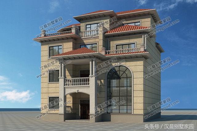 超級耐看的四層別墅設(shè)計圖，簡約時尚，不易過時，實景+效果圖+平面圖+裝修圖，完美！