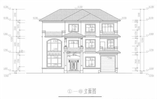三層農村別墅設計圖，造價35萬左右，設計感一流，簡單實用，分區明確