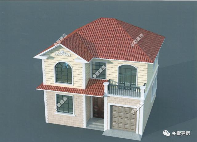 二層別墅設(shè)計(jì)圖，方正精致，美觀舒適，符合生活習(xí)慣