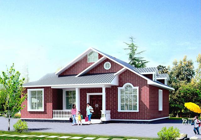 一層半農村自建房設計圖，看適不適合你家