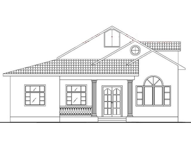 一層半農村自建房設計圖，看適不適合你家