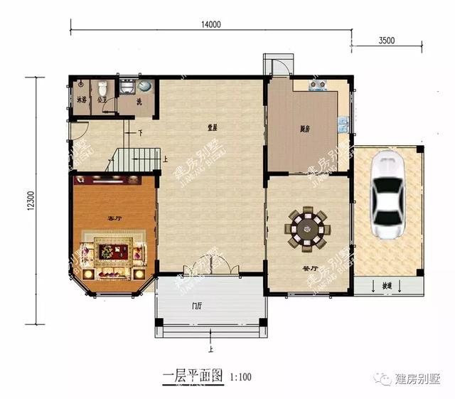 如何從住房看出身價 ， 有錢人建房都這么建！推薦兩款多層別墅設計圖。