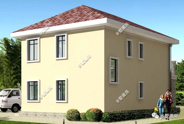 兩棟農村自建房，一套是帶堂屋的，一套是便宜實用的，你中意哪套呀？