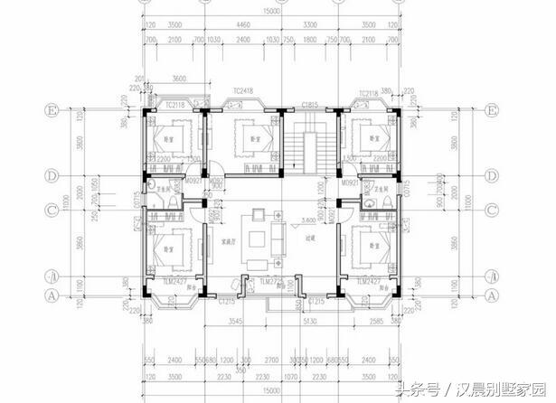 3款帶飄窗農村2層別墅設計圖，在農村要求經濟的條件下，不失為一個很好的建房選擇